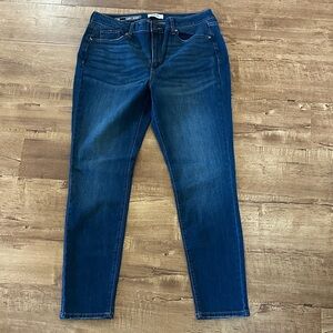 Sonoma Skinny Curvy Dark Blue Skinny Jeans
